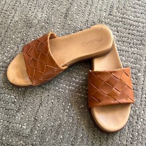Madewell Leather Slide 7.5/8